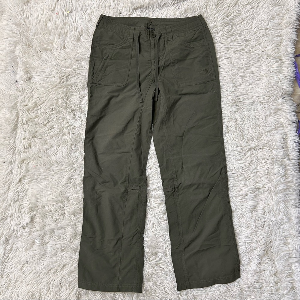◾️The North Face Olive Hiking Pants With Drawstring